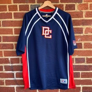 Men’s Washington nationals mlb baseball team shirt jersey size large